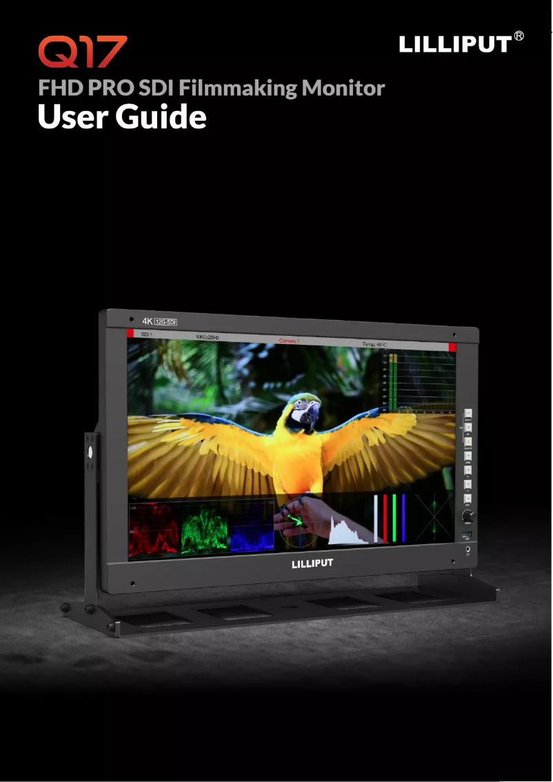 Page 1 of the manual User Manual Lilliput Q17