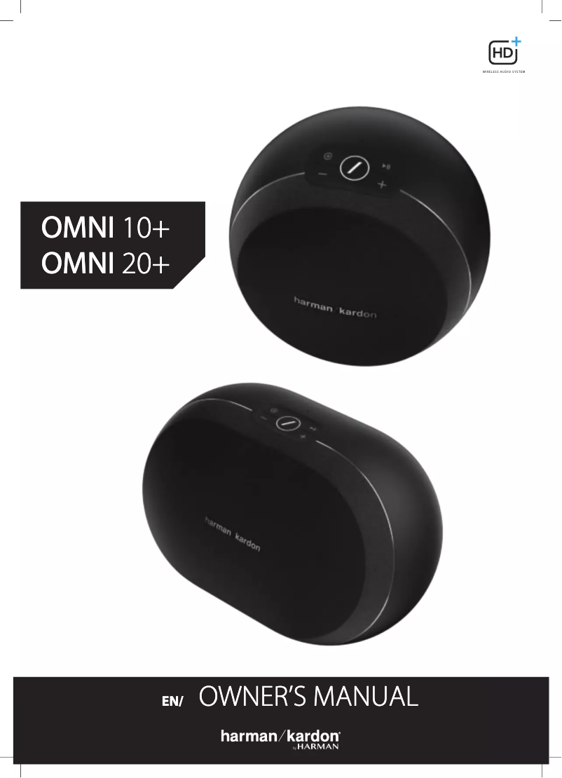 Page 1 de la notice Manuel utilisateur Harman Kardon Omni 20+