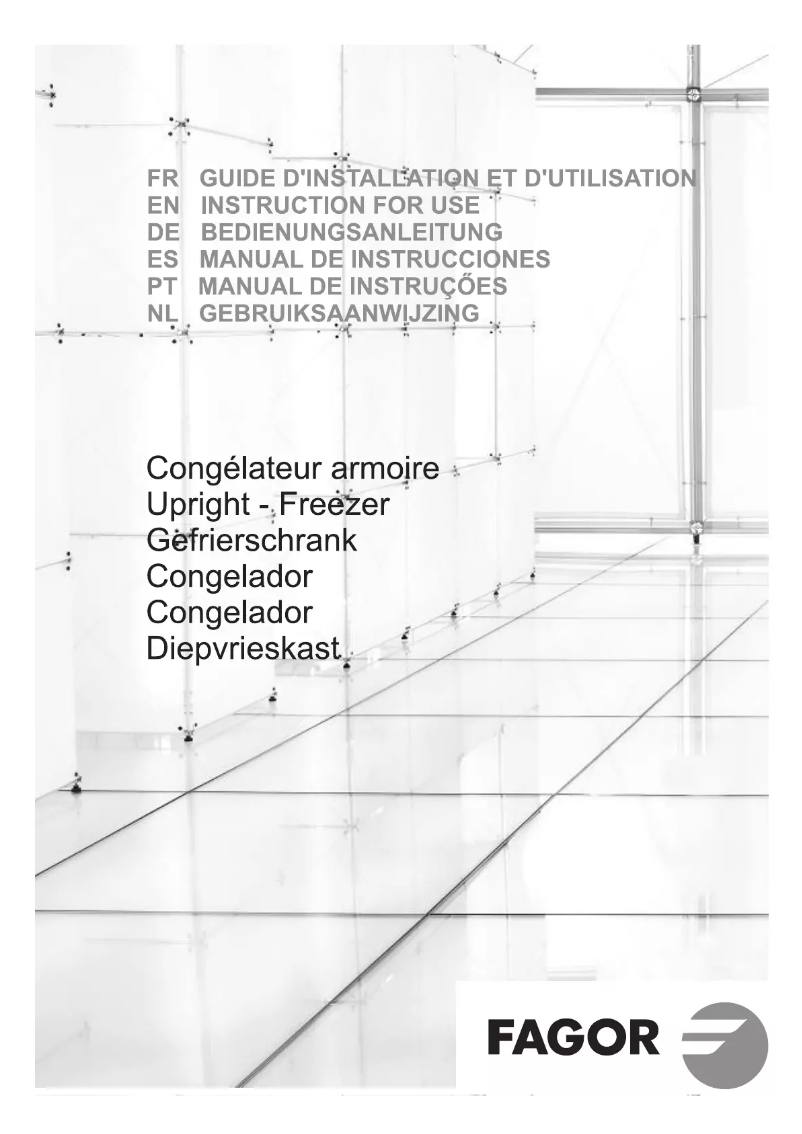 Page 1 de la notice Manuel utilisateur Fagor CIV-8201