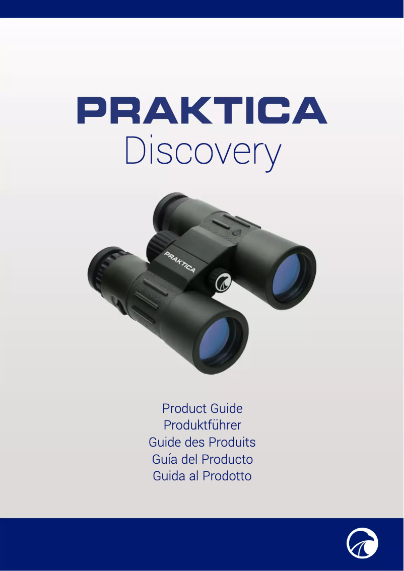 Page 1 de la notice Manuel utilisateur Praktica Discovery 8x42