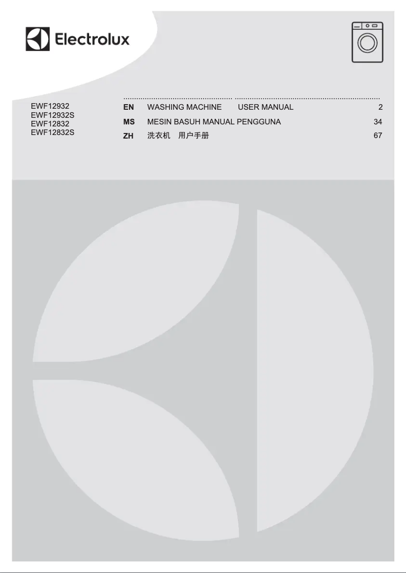 Página 1 del manual Manual de usuario Electrolux EWF12932S