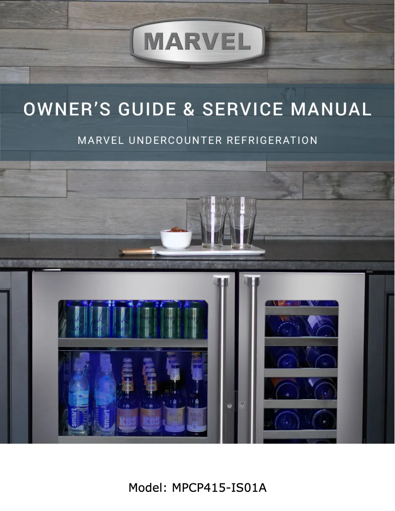 Page 1 de la notice Fiche technique Marvel MPCP415-IS01A