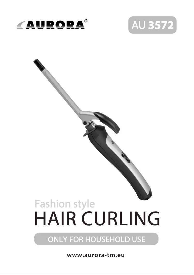 Page 1 de la notice Manuel utilisateur Aurora AU3572