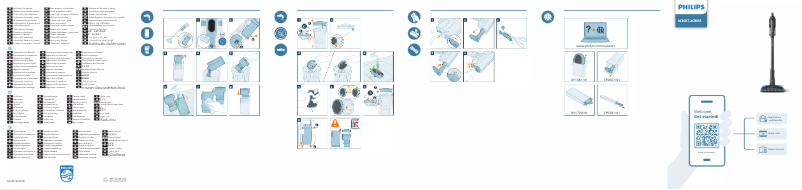 Página 1 del manual Guía de inicio rápido Philips Aqua Plus XC8055