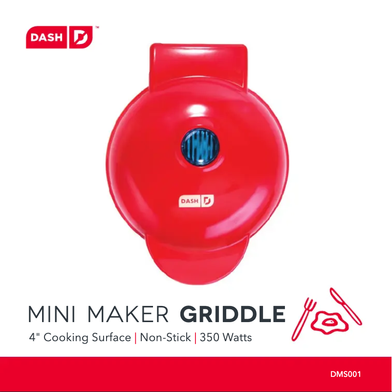 Page 1 de la notice Manuel utilisateur Dash DMS001