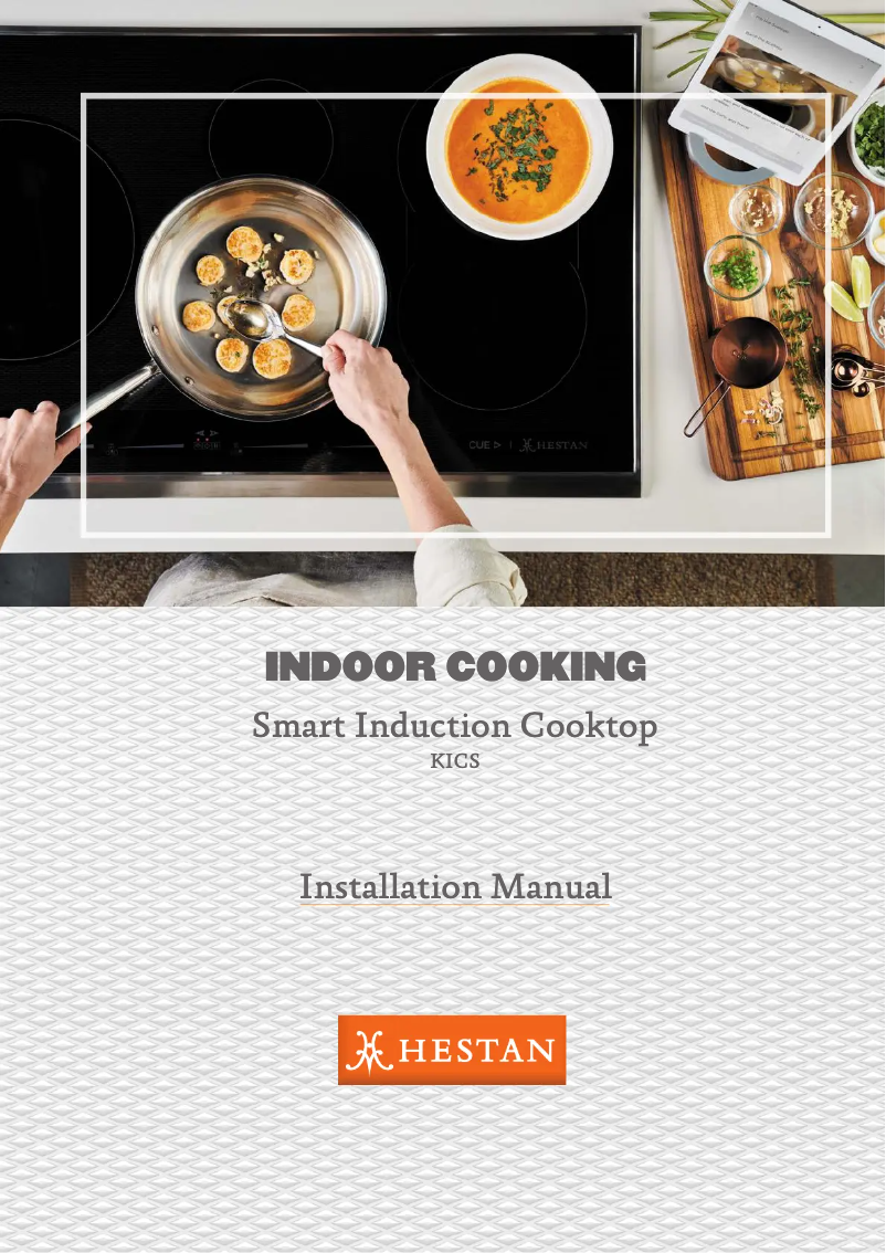 Page 1 de la notice Guide d'installation Hestan KICS36-MS