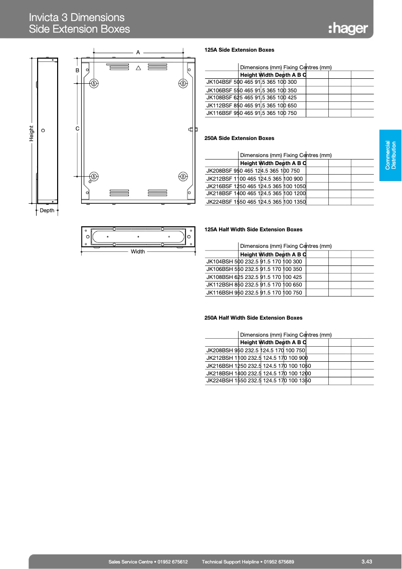 Page 1 de la notice Manuel utilisateur Hager JK106BSH