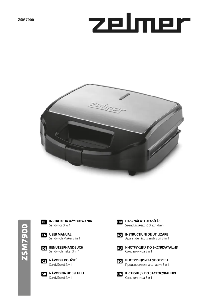 Página 1 del manual Manual de usuario Zelmer ZSM7900