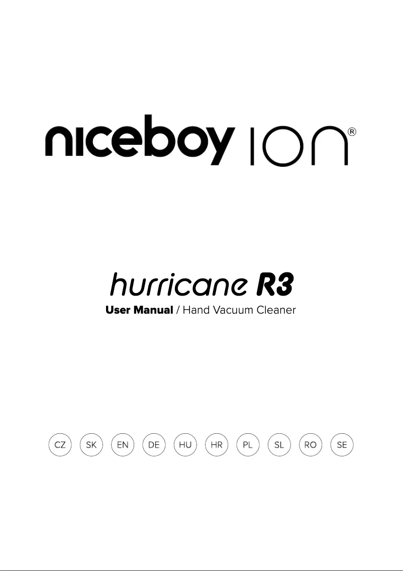 Página 1 del manual Manual de usuario Niceboy ION Hurricane R3