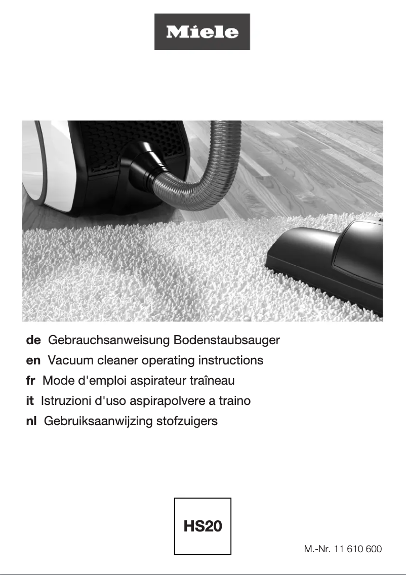 Página 1 del manual Ficha técnica Miele Boost CX1 Cat & Dog PowerLine