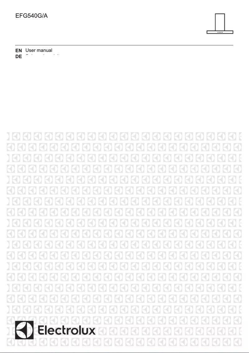 Page 1 de la notice Manuel utilisateur Westinghouse EFG540G/A