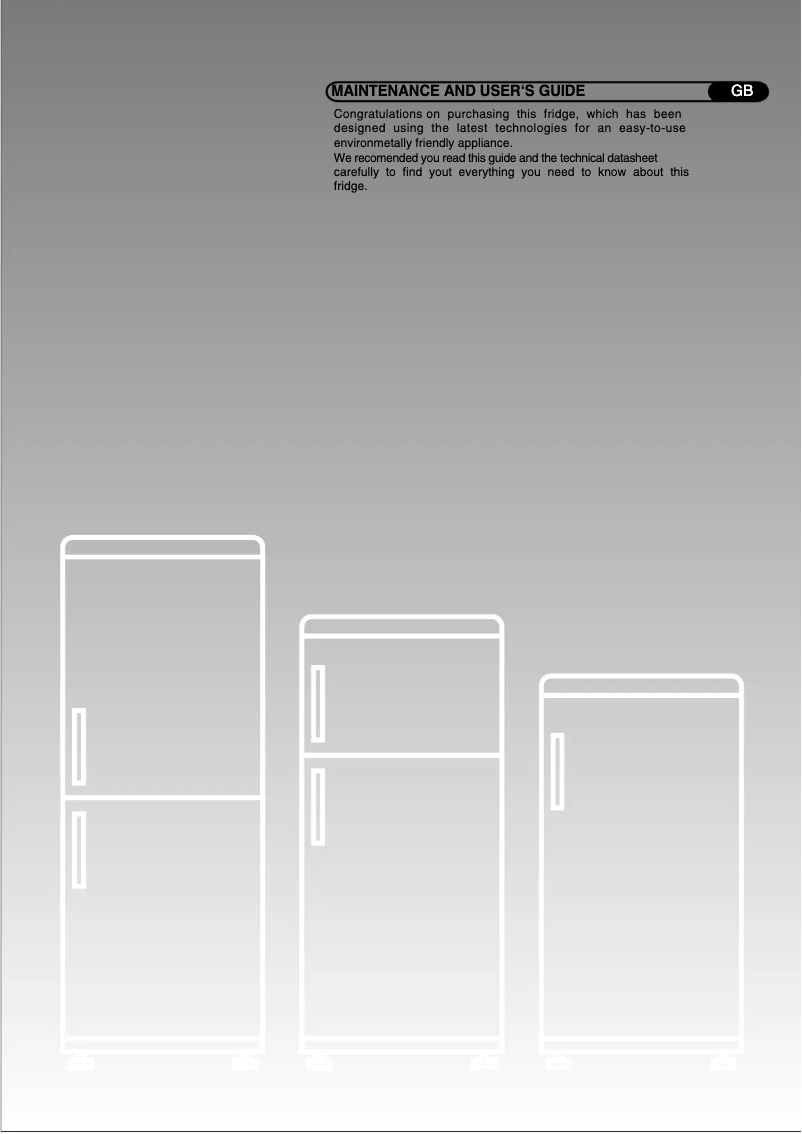 Página 1 del manual Manual de usuario Hoover HNU 271AFFL