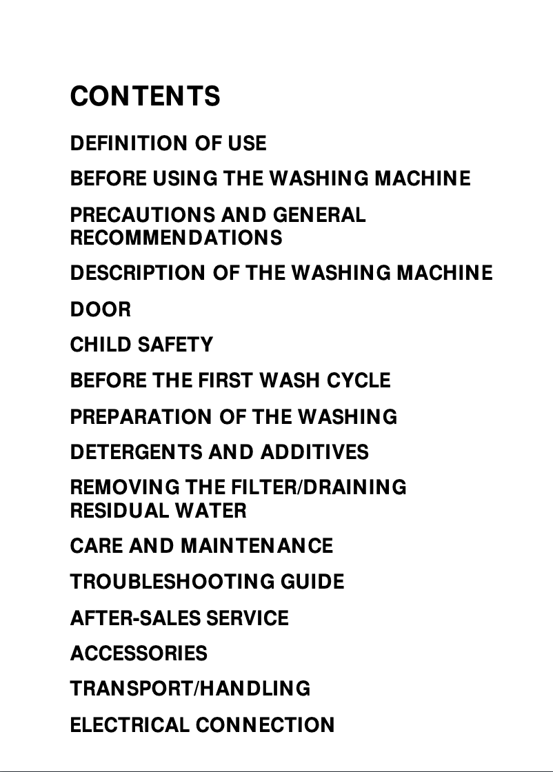 Página 1 del manual Manual de usuario Whirlpool AWOD AS147 WP