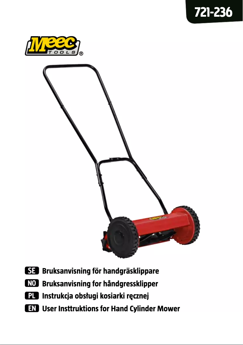 Page 1 de la notice Manuel utilisateur Meec Tools 721-236