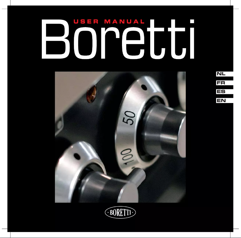 Page 1 de la notice Manuel utilisateur Boretti VP-946 IX