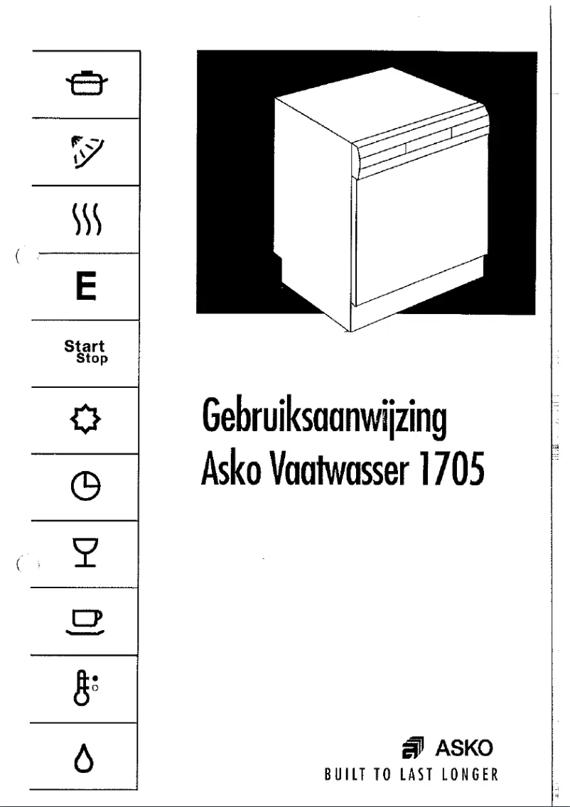Page 1 de la notice Manuel utilisateur Asko 1705