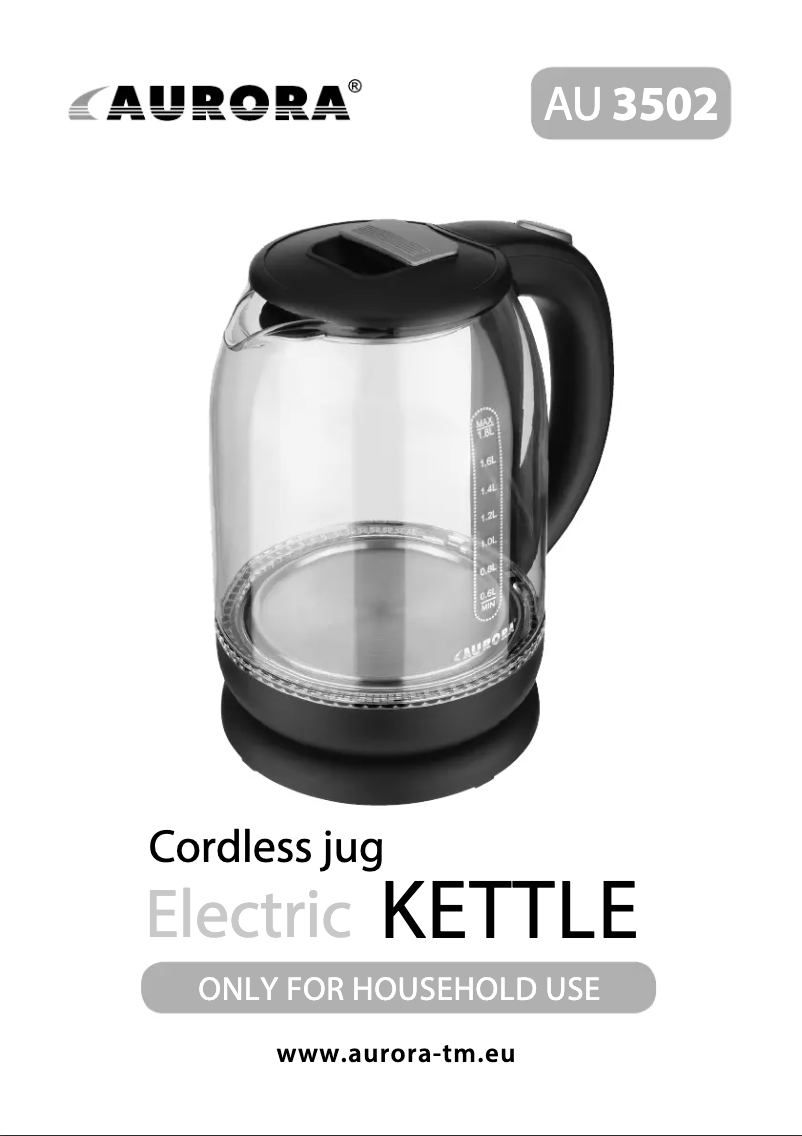 Page 1 de la notice Manuel utilisateur Aurora AU3502