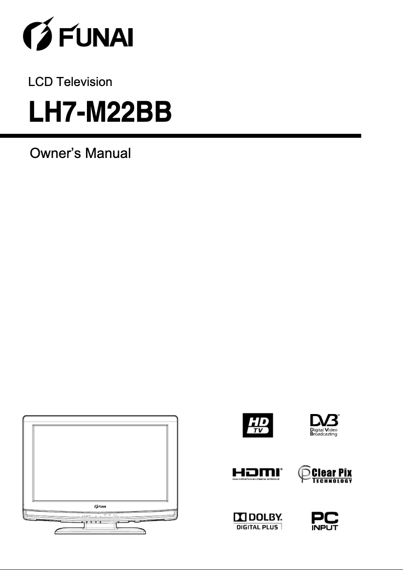 Página 1 del manual Manual de usuario Funai LH7-M22BB