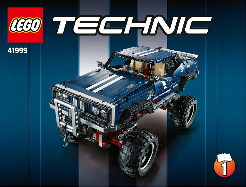 Page 1 de la notice Manuel utilisateur Lego Technic 41999