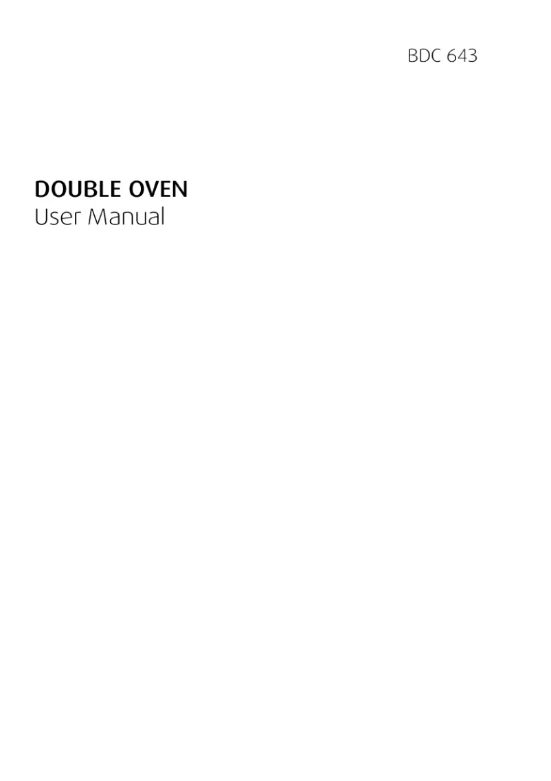 Page 1 de la notice Manuel utilisateur Beko BDC643W