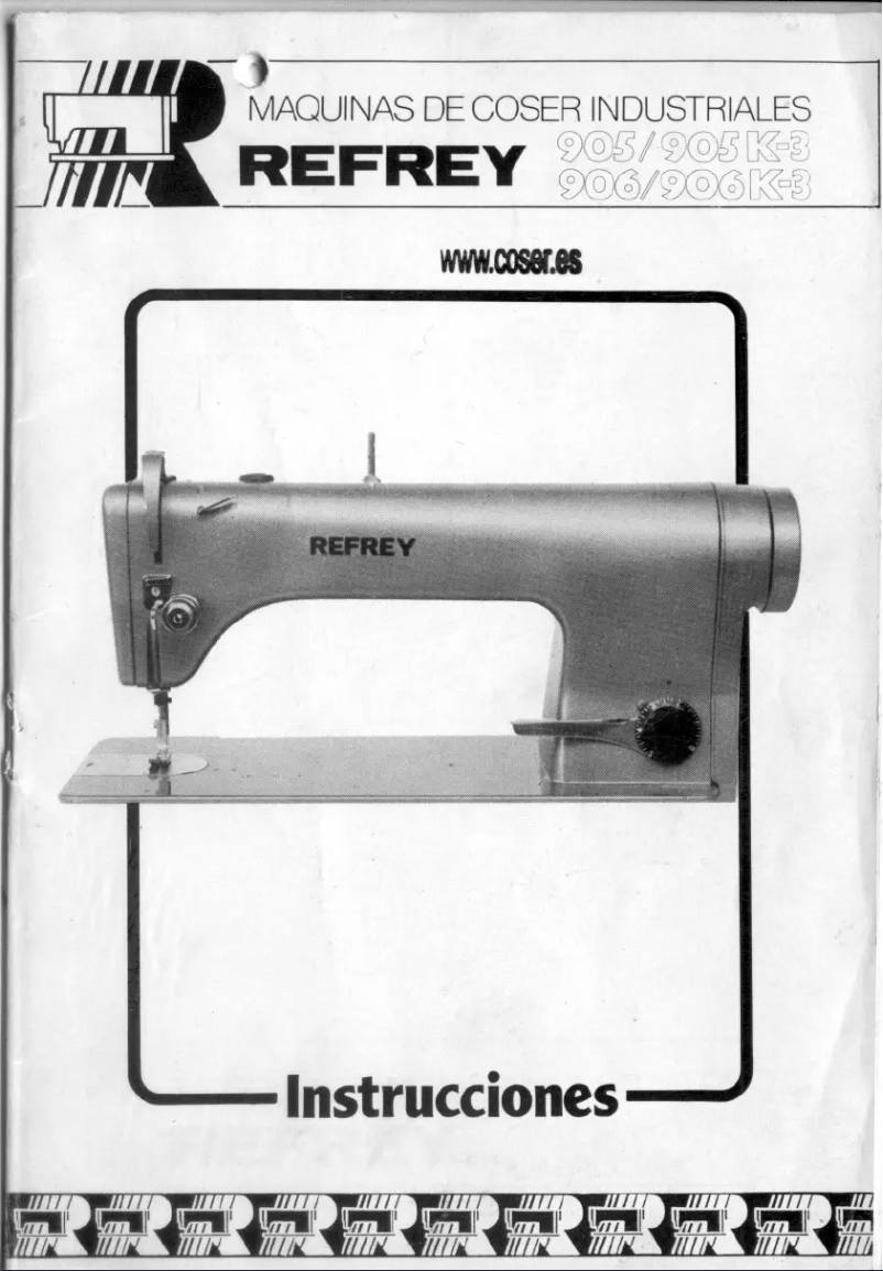Page 1 de la notice Manuel utilisateur Refrey 906