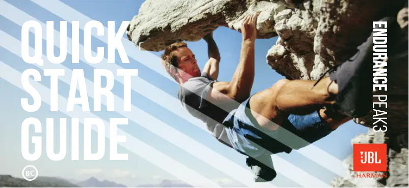 Page 1 de la notice Manuel utilisateur Harman Kardon Endurance Peak 3