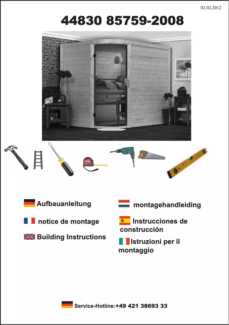 Page 1 de la notice Manuel utilisateur Karibu Tarima 2