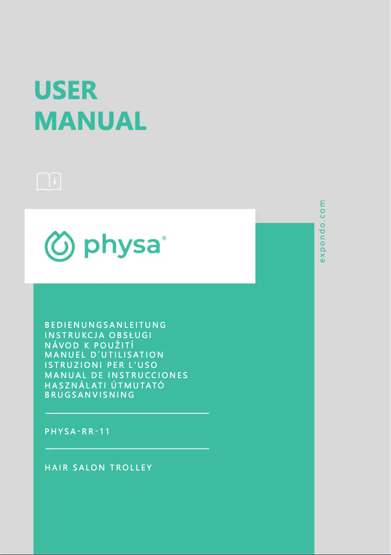 Página 1 del manual Manual de usuario Physa PHYSA-RR-11