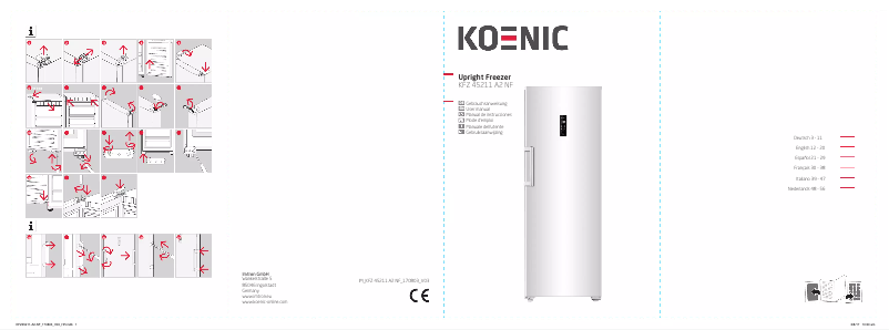 Page 1 de la notice Manuel utilisateur Koenic KFZ 45211 A2