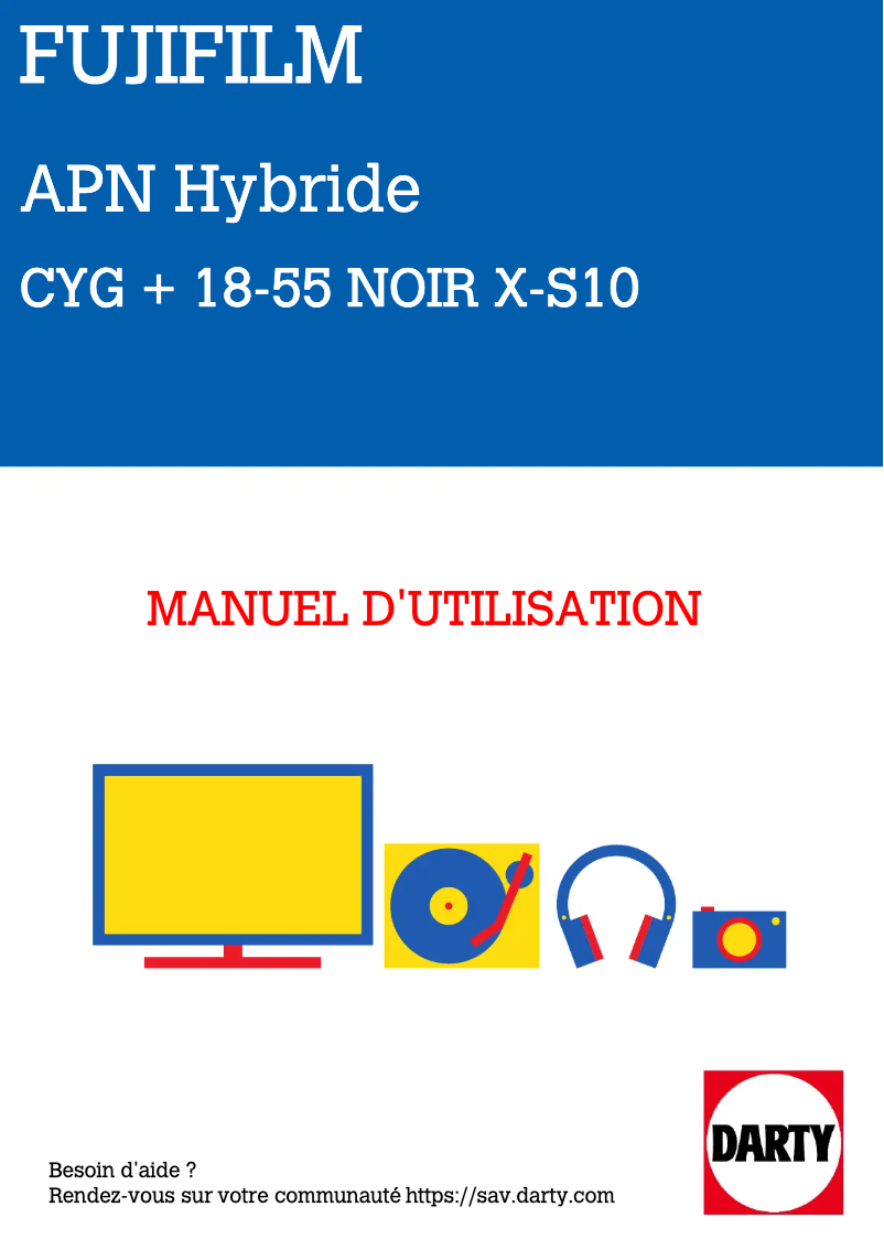 Página 1 del manual Manual de usuario Fuji X-S10