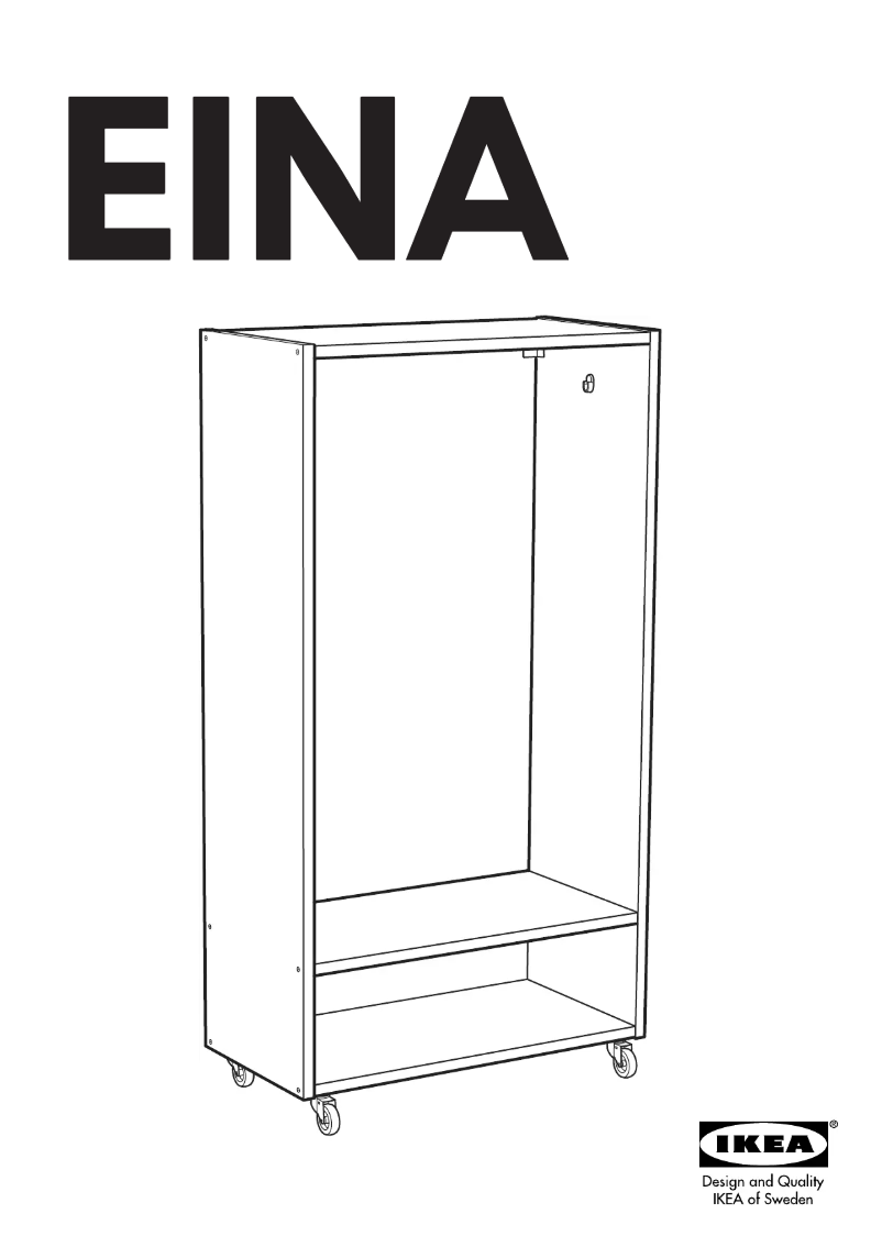 Page 1 de la notice Manuel utilisateur Ikea EINA