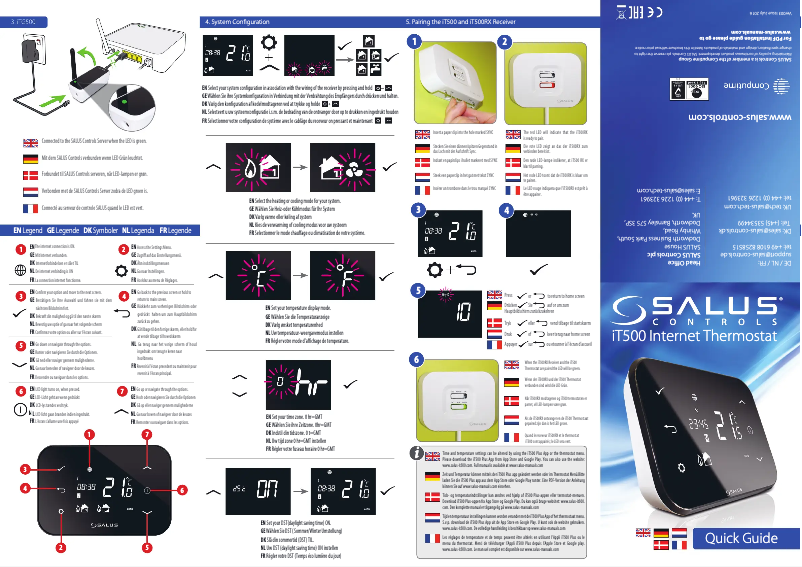 Página 1 del manual Manual de usuario Salus IT500