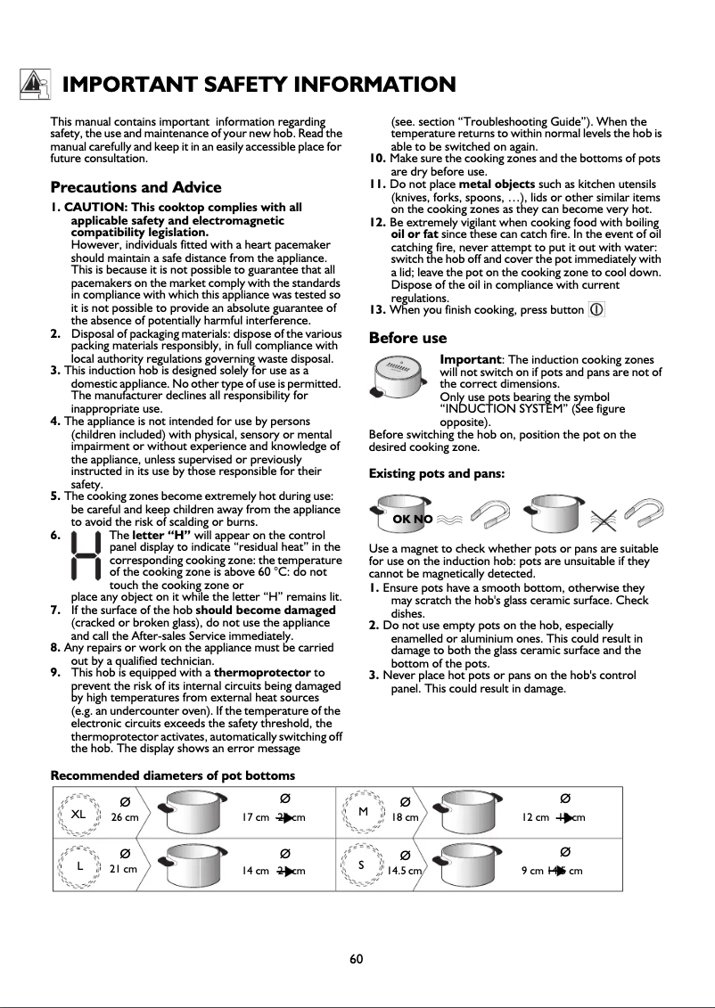 Página 1 del manual Manual de usuario Whirlpool ACM 703/LX