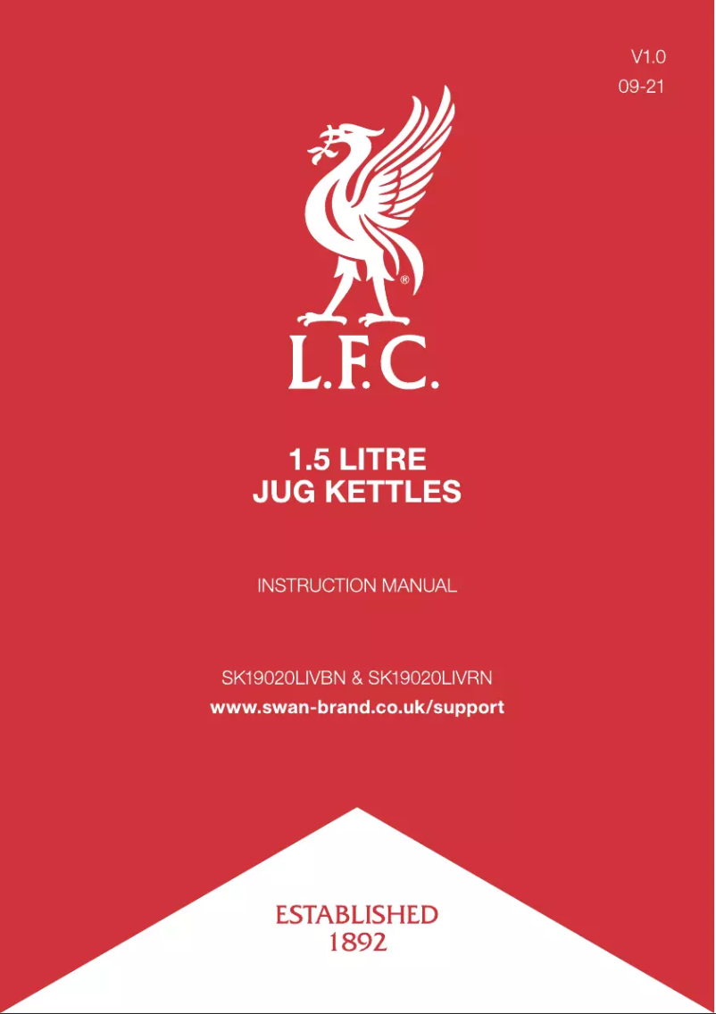 Page 1 de la notice Manuel utilisateur Swan SK19020