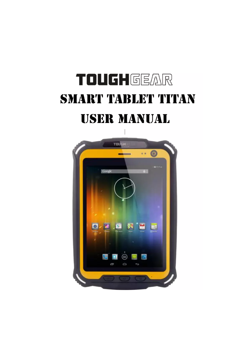 Page 1 de la notice Manuel utilisateur ToughGear Titan