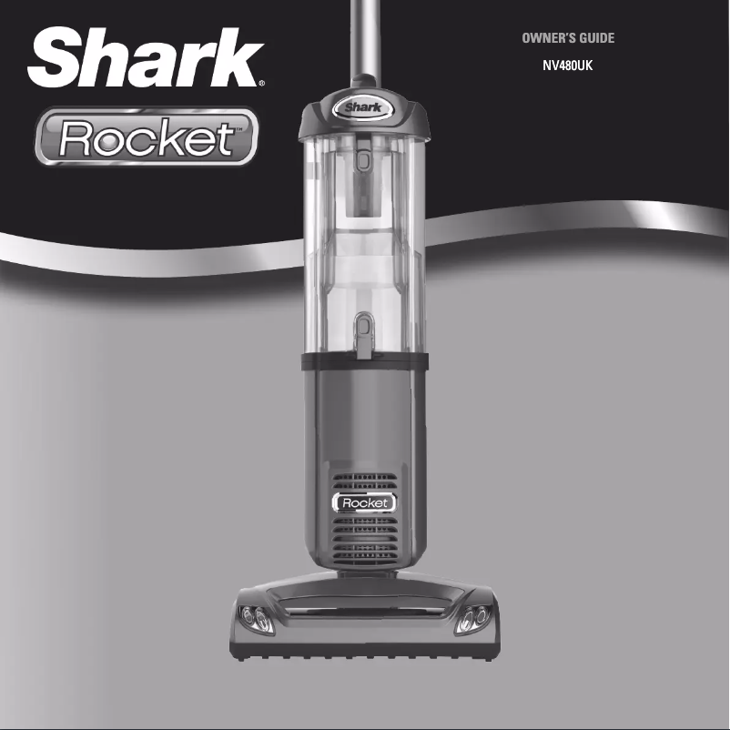 Página 1 del manual Manual de usuario Shark Rocket NV480