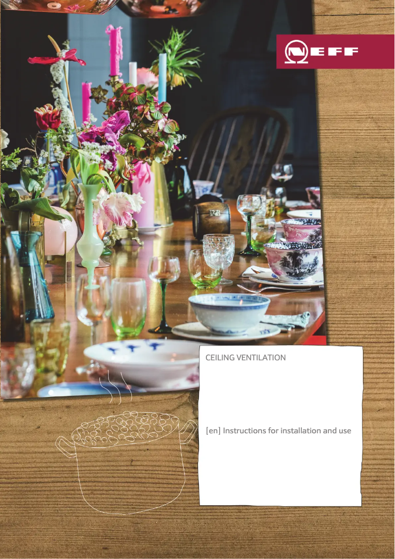 Page 1 de la notice Guide d'installation Neff I97CPS8W5B