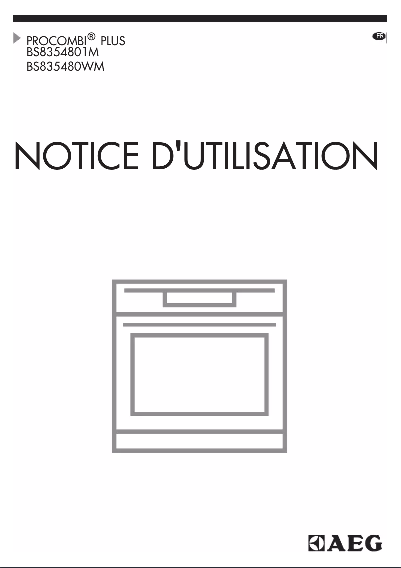 Page 1 de la notice Manuel utilisateur AEG BS8354801