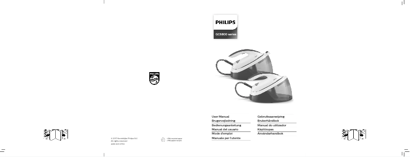 Página 1 del manual Manual de usuario Philips PerfectCare Compact Essential GC6822