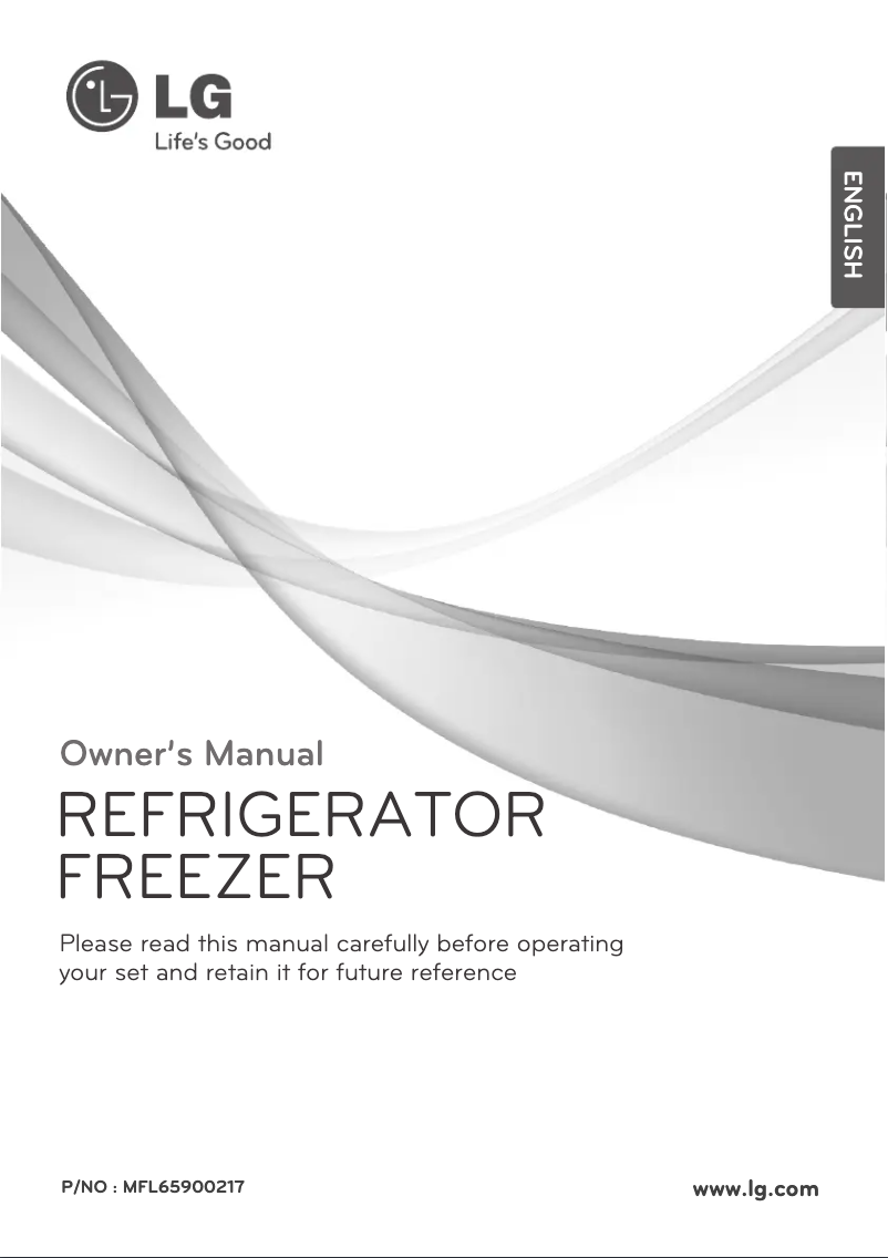 Image de la première page du manuel de l'appareil GN-V292RLC