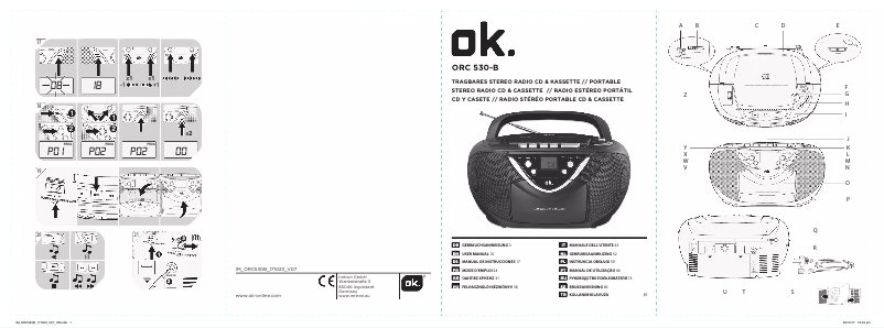 Página 1 del manual Manual de usuario OK ORC 530-B