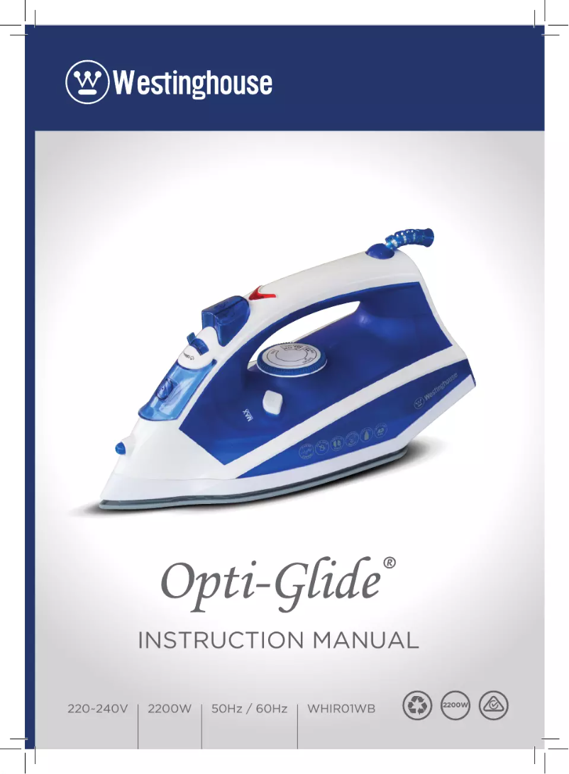 Página 1 del manual Manual de usuario Westinghouse WHIR01WB