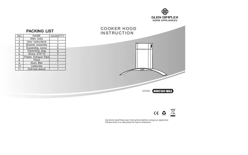 Página 1 del manual Manual de usuario Glen Dimplex 900CGH MK2