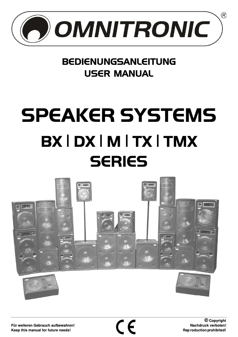 Page 1 de la notice Manuel utilisateur Omnitronic M-1220