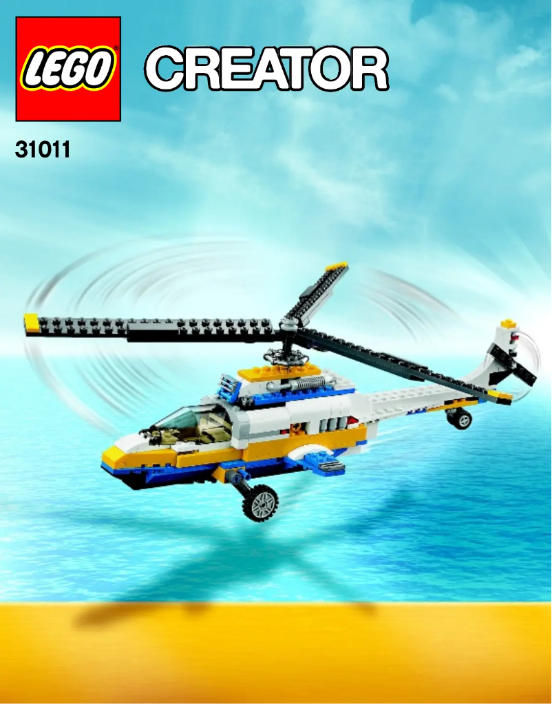 Página 1 del manual Manual de usuario Lego Creator 31011
