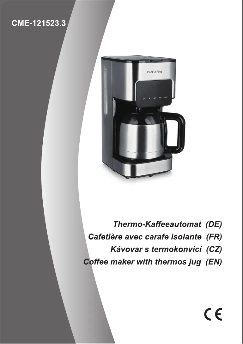 Page 1 de la notice Manuel utilisateur Emerio CME-121523.3