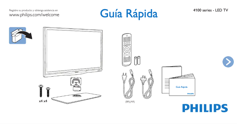 Página 1 del manual Manual de usuario Philips 28PHG4109