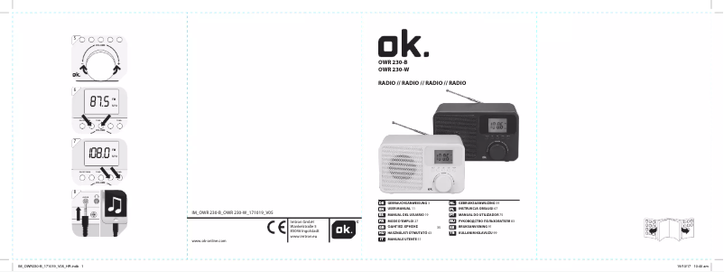 Página 1 del manual Manual de usuario OK OWR 230-B