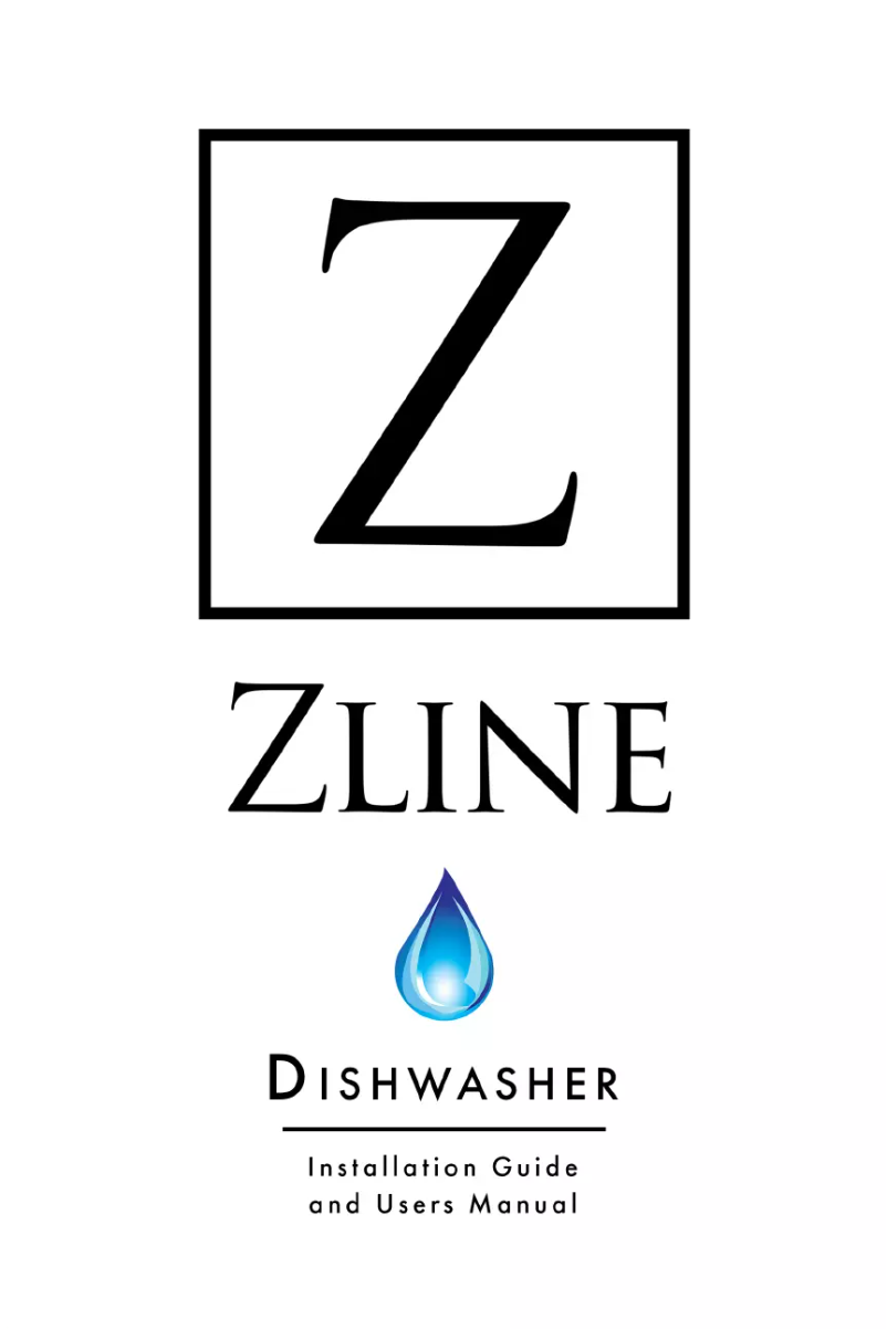 Página 1 del manual Manual de usuario ZLine DWBS18