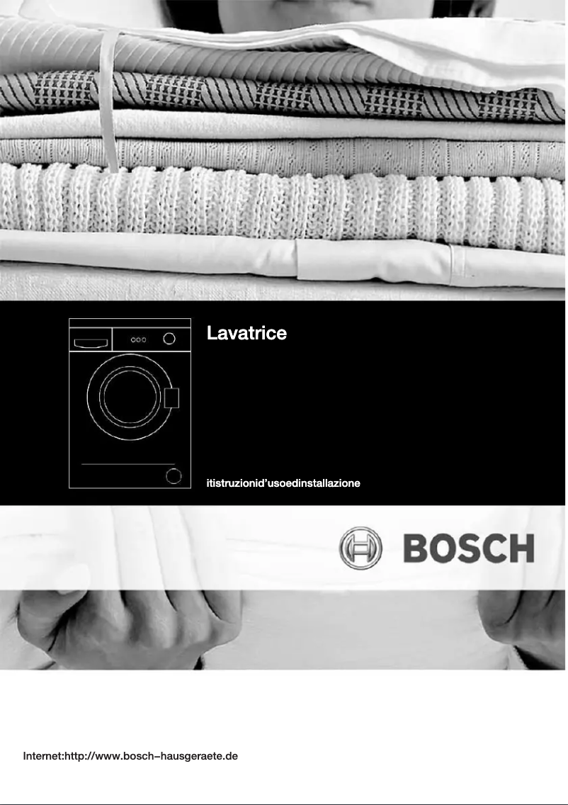 Page 1 de la notice Manuel utilisateur Bosch WAA12160II